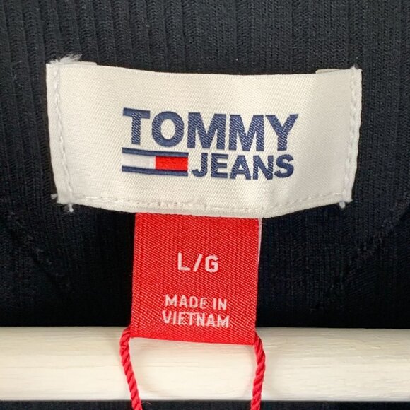 NWT Tommy Jeans Contrast-Trim Top - Picture 6 of 8